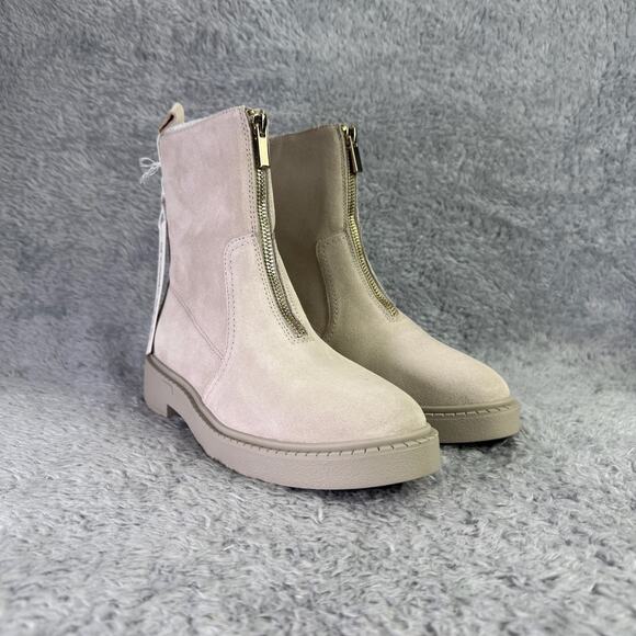 Andre Assous Shoes - Andre Assous Vernon Bootie Women's Size 9 Taupe Water Resistant Ankle Boot